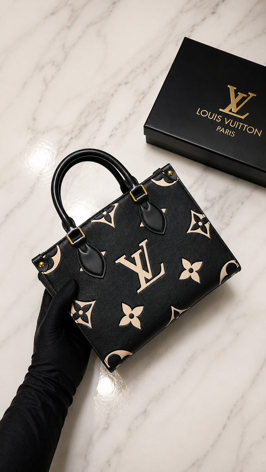 Louis Vuitton OnTheGo PM in Bicolour Monogram